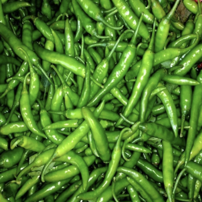 Green Chilli - Organically Grown, 250 g